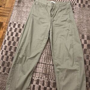 Abercrombie & Fitch Olive Trousers